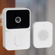 Бездротовий відеодзвінок Wi-Fi Doorbell M6, розумний дверний відеодзвінок з камерою та нічним баченням, акумуляторний