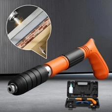 Степлер-пістолет цвяхозабивний The Ceiling Artifact Jumpex PK-01 ручний у пластиковому кейсі, пневматичний цвяховий