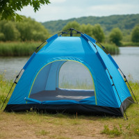 Автоматичний намет G-Tent, туристичний намет для двох, купольний намет для кемпінгу, намет для походів і подорожей