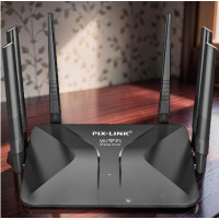 Wi-Fi роутер Pix-link LV-WR50Q AND, маршрутизатор 300 Мбіт/с 2.4 ГГц, роутер з 6 антенами, модем маршрутизатор для дому та офісу