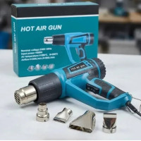 Фен промисловий Hot Air Gun 1600W X512 з 4 насадками, будівельний термофен для пайки та зняття фарби, електричний технічний фен
