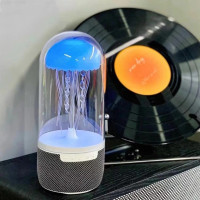 Медуза Bluetooth-динамік MAX-113 speaker AND 5349, портативна блютуз колонка нічник Jellyfish, акумуляторна RGB колонка