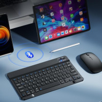 Набір бездротова клавіатура та миша AND 5370 Bluetooth комплект для ноутбука комп’ютера чорний
